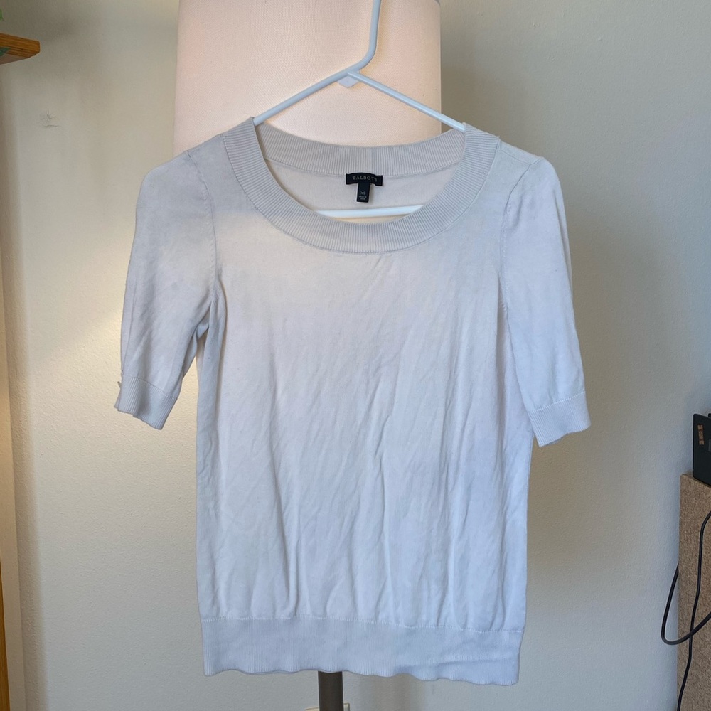 Talbots sweater tee